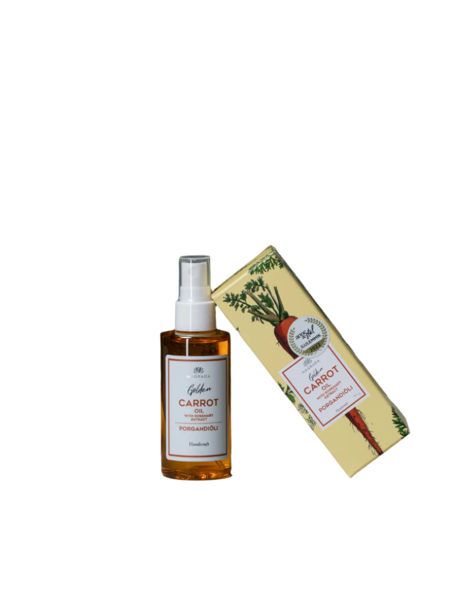 Karottenöl mit Rosmarinextrakt – Natürlicher Sommer-Glow für Gesicht & Körper -75ml