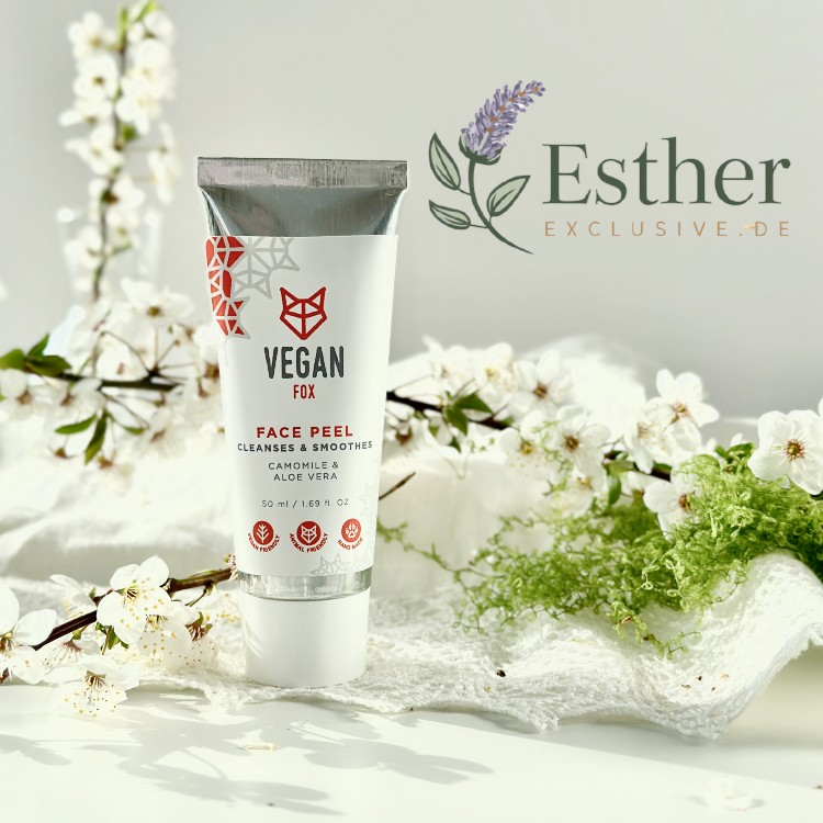 Veganes Gesichtspeeling mit Milchsäure & Kamille – Für strahlende, glatte Haut - 50ml