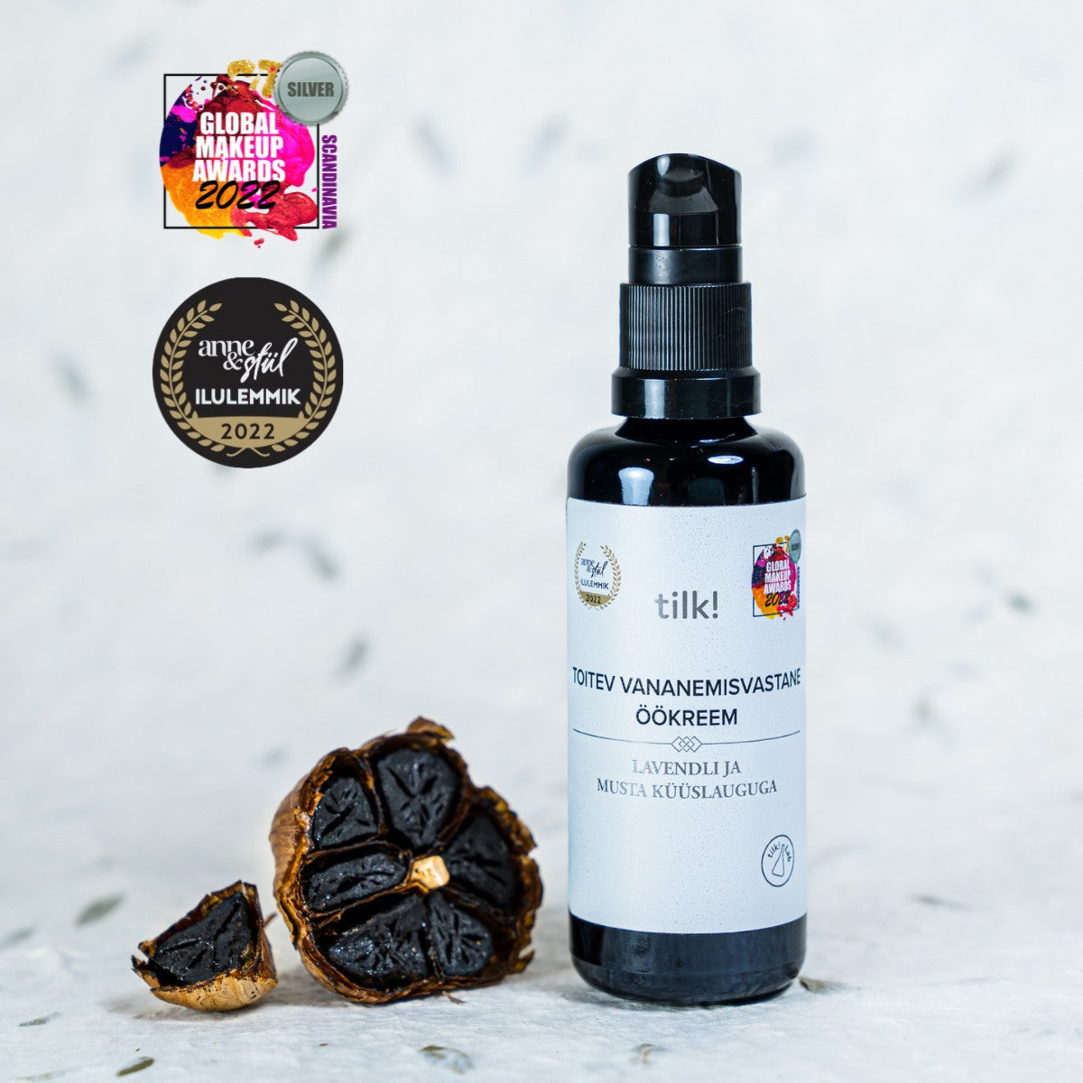 Nachtcreme mit Schwarzem Knoblauch – Tilk!