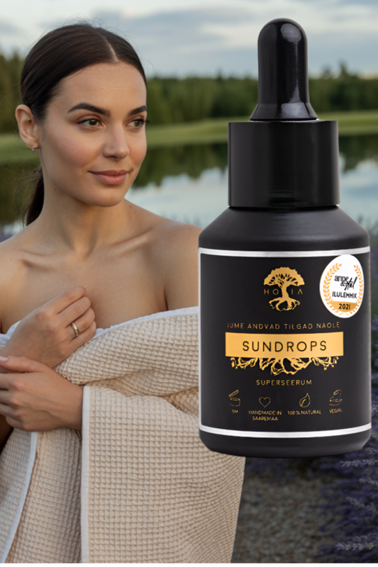 Sundrops Superserum – Natürliches Gesichtsöl mit Lichtschutz & Anti-Aging-Effekt