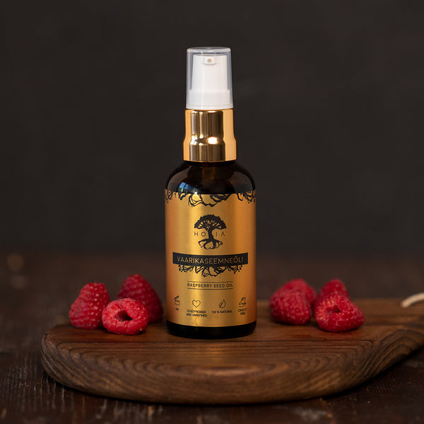 Himbeersamenöl kaltgepresst für Gesicht & Körper – HOIA (50 ml)