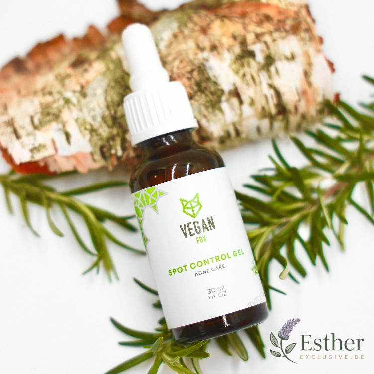 Sanfte Aknepflege – Vegan Acne Care Rash Gel mit Aloe & Rosmarin - 30ml