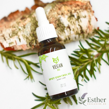 Sanfte Aknepflege – Vegan Acne Care Rash Gel mit Aloe & Rosmarin - 30ml