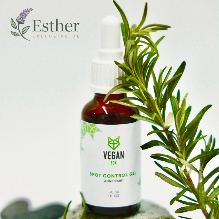 Sanfte Aknepflege – Vegan Acne Care Rash Gel mit Aloe & Rosmarin - 30ml