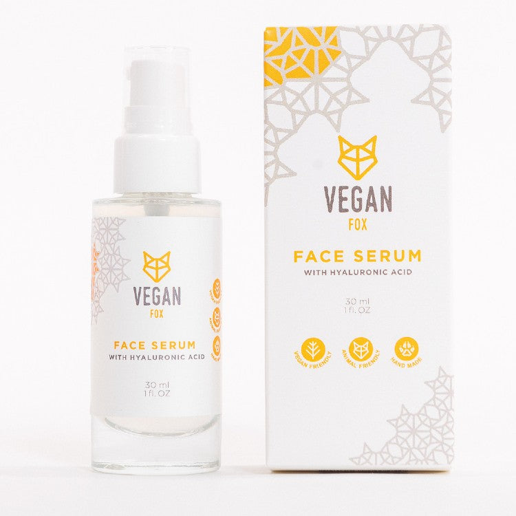 Gesichtsserum mit Hyaluron & Vitamin C, vegan – Vegan Fox (30 ml) – Bild 5