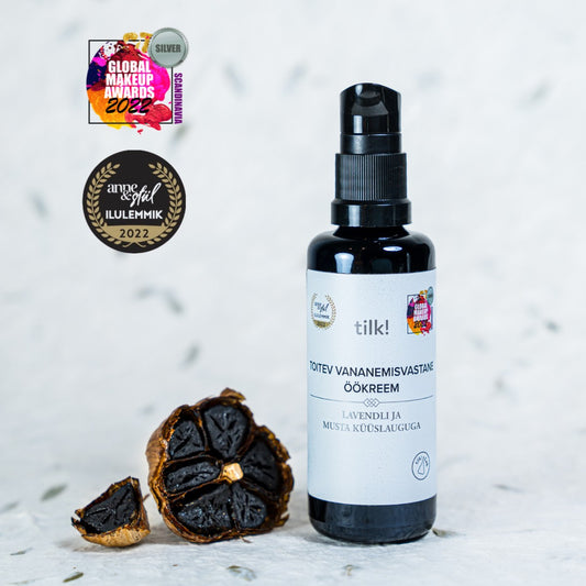 Nachtcreme mit Schwarzem Knoblauch – Tilk!