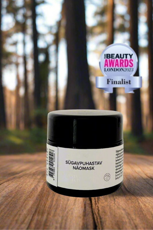 Tiefenreinigende Gesichtsmaske mit Torf, Schwarzem Knoblauch & Orange - 50ml